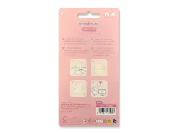 Bloc notes imaginovo adhesifs letter avec message au dos chat 20 feuilles 85x164 mm