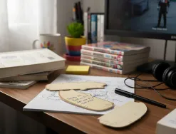 Bloc notes imaginovo adhesifs letter avec message au dos chat 20 feuilles 85x164 mm
