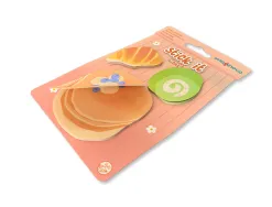 Bloc notes imaginovo adhesifs foodies pancakes tailles assorties 20 feuilles