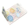Bloc notes imaginovo adhesifs surprise autocollant surprise tailles assorties 20 feuilles coloris rouge