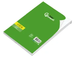 Bloc notes liderpapel ligné a4297x210mm couverture carton imprimé 250g/m2 80f 60g/m2