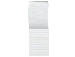Bloc notes liderpapel ligné a4297x210mm couverture carton imprimé 250g/m2 80f 60g/m2