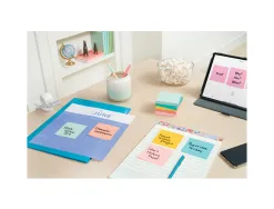 Bloc notes post-it beach sides 76 x 127mm, 6 blocs 100 feuilles