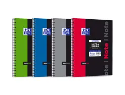 Bloc oxford notebook reliure intégrale couverture carton extra-rigide a4+ 245x310mm 160 pages 90g séyès 4 trous