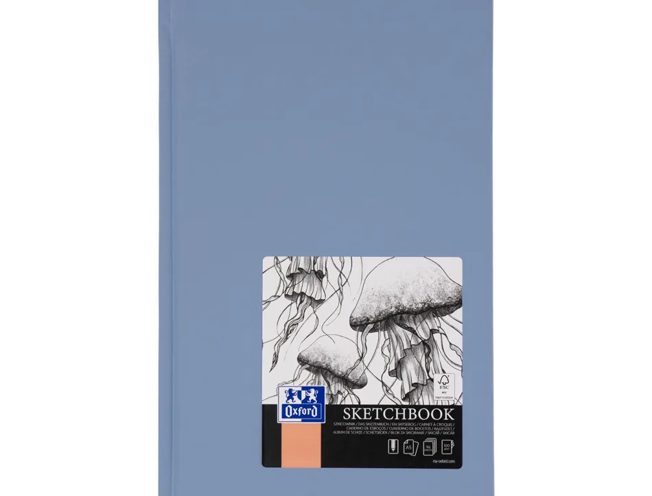Bloc oxford sketchbook art brochure 148x210mm 192p 100g