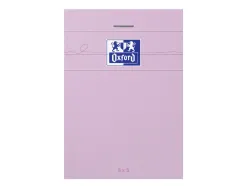 Bloc oxford smart agrafe 74x105mm 160 pages optik paper 5x5