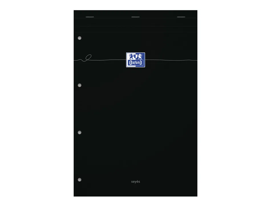Bloc oxford smart intense agrafe 4 trous 210x315mm 160p optikp. seyes +tag