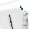 Bloc papier calque liderpapel encollé a3 297x420mm 50 feuilles 90g/m2