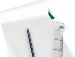 Bloc papier calque liderpapel encollé a3 297x420mm 50 feuilles 90g/m2