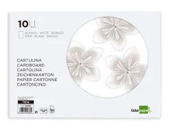 Bloc papier dessin liderpapel 240x315mm 180g/m2 10f coloris blanc