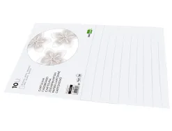 Bloc papier dessin liderpapel 240x315mm 180g/m2 10f coloris blanc