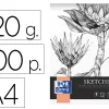 Bloc sketching oxford endosse feuilles detachables a4 100 pages 120g