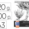 Bloc sketching oxford integral reliure spirale a3 100 pages 120g