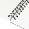 Bloc spirale liderpapel esquisses uni 90g/m2 a5 100f