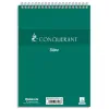 Bloc st no conquerant 148x210 mm reliure spirale 100 pages uni