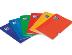 Bloc vendeur liderpapel 2 coupons détachables 100 feuilles 60x135mm papier blanc bande couleur coloris violet