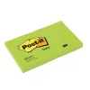 Bloc-notes post-it 655 76x127mm 100f repositionnables coloris vert fluo