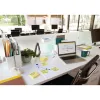 Bloc-notes post-it 654 76x76mm 100f/bloc repositionnables coloris jaune 7100290160