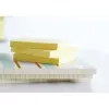 Bloc-notes post-it papier recyclé 76x76mm 100f/bloc repositionnables coloris jaune tour 16 blocs