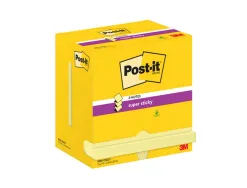 Bloc-notes post-it recharge z-notes 127x76mm 90f super z-notes repositionnables