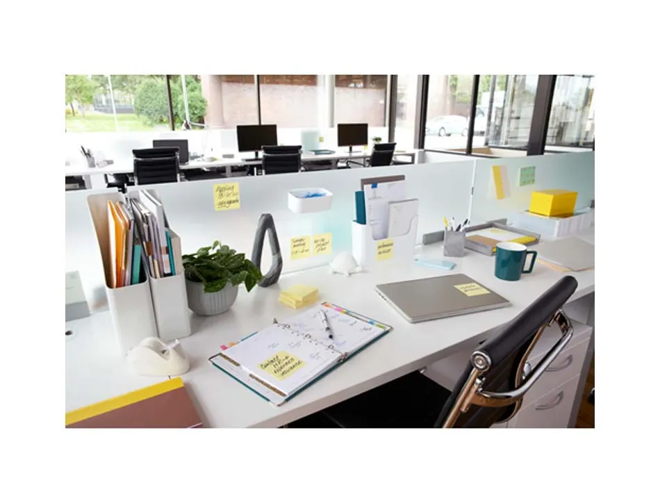 Bloc-notes post-it recharge z-notes 127x76mm 100f super z-notes repositionnables