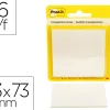 Bloc-notes post-it 73x73mm 36f repositionnables coloris transparent