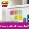 Bloc-notes post-it z super sticky 6 blocs 76x76 coloris cosmic assorites
