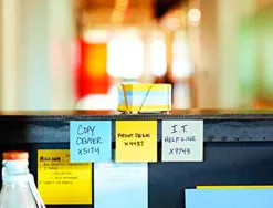 Bloc-notes post-it z super sticky 6 blocs 76x76 coloris cosmic assorites