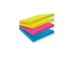 Blocs notes post-it super sticky easy select lignées 4 blocs de 74 feuilles 76 x 76 mm