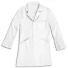Blouse 100% coton de 190 g/m coloris blanc taille xs
