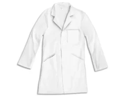 Blouse 100% coton de 190 g/m coloris blanc taille xs