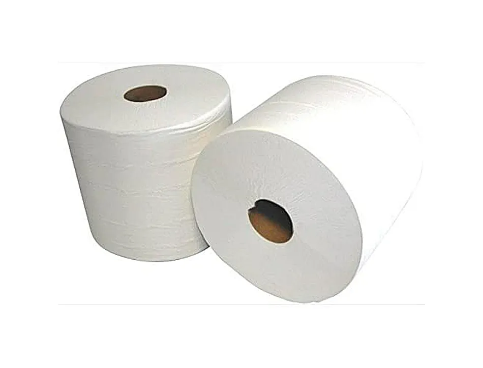 Bobine essuyage 2 plis 300x230mm 800f coloris saumon