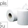 Bobine essuyage dévidange centrale 20x30cm 450 feuilles prédécoupées pack 6 unités