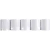 Bobine exacompta calculatrices papier offset extra-blanc 60g 1 pli 74x70mm mandrin 12mm métrage 40m lot 10 rouleaux