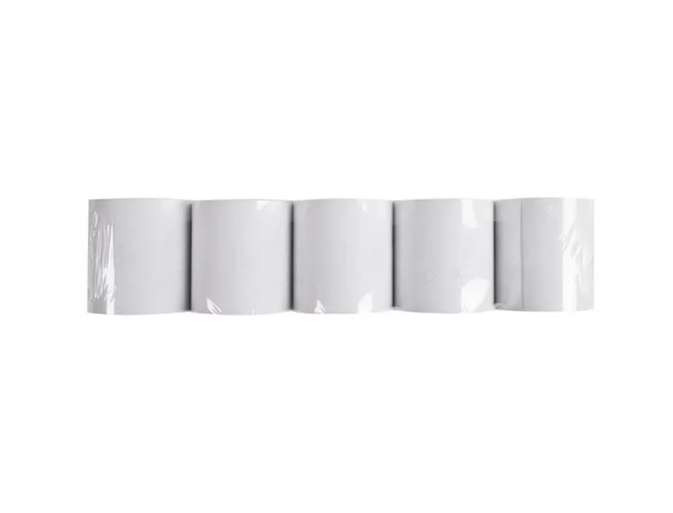 Bobine thermique exacompta tickets de caisse 1 pli sans bpa 80x72mmmandrin 12mm métrage 76m lot 10 rouleaux