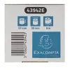 Bobine thermique exacompta exablue tpe 57x30mm 55g long. 9m impression verso tres longue conservation boite 20 unites