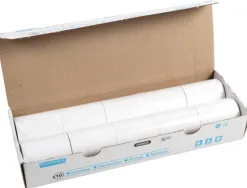 Bobine thermique exacompta tickets carte bancaire 1 pli sans bpa 60x47mm mandrin 12mm métrage 25m boîte 10 rouleaux