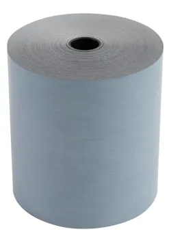 Bobine thermique exacompta exablue 80x80mm long. 76m 52g/m2 impression verso tres longue conservation paquet 10 unites