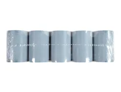 Bobine thermique exacompta exablue 80x60mm 55g longueur 44m 55g impression verso tres longue conservation