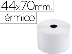 Bobine thermique exacompta caisses enregistreuses 44x70mm mandrin 12mm 1 pli coloris blanc