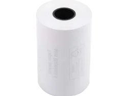 Bobine thermique exacompta tickets carte bancaire 1 pli sans bpa 57x40mm mandrin 12mm métrage 18m lot de 10 rouleaux