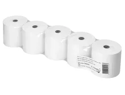 Bobine thermique q-connect 80mm largeur x 80mm diametre 70gr pour tpe sans bisphenol a