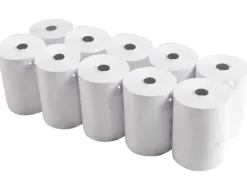 Bobine thermique q-connect 80mm largeur x 60mm diametre 55gr sans bisphenol a