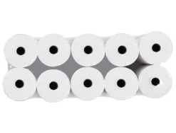 Bobine thermique q-connect 80mm largeur x 60mm diametre 55gr sans bisphenol a