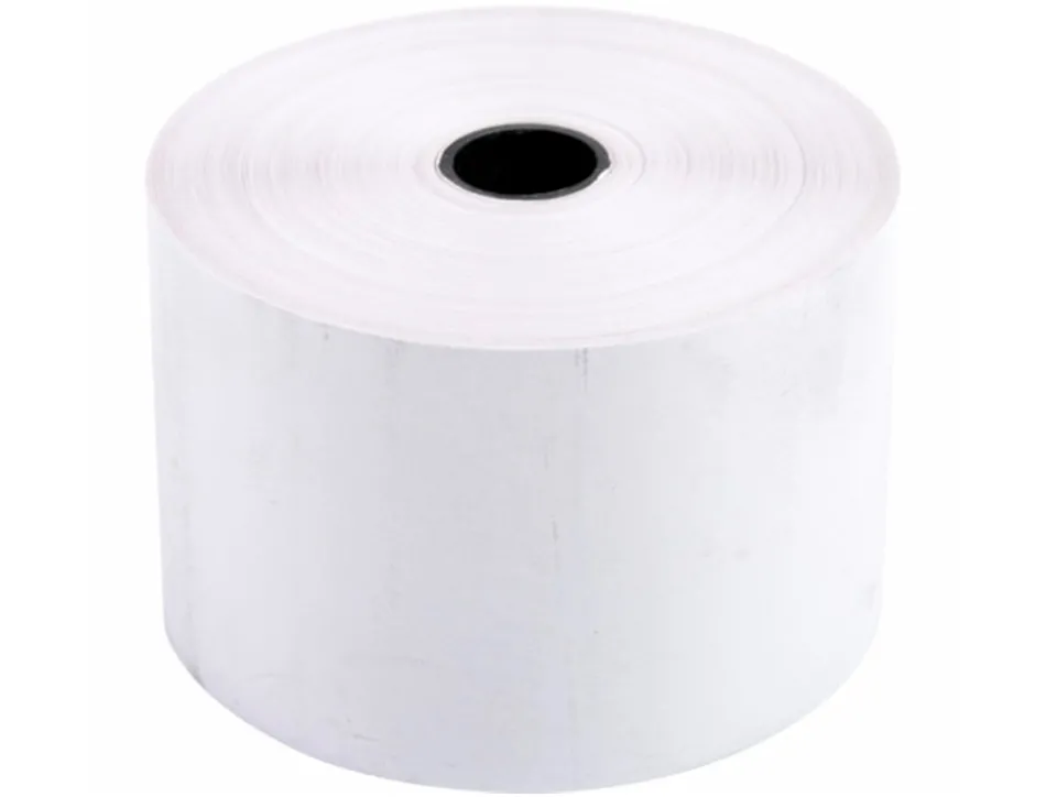 Bobine thermique q-connect 44mm largeur x 70mm diametre 55gr sans bisphenol a