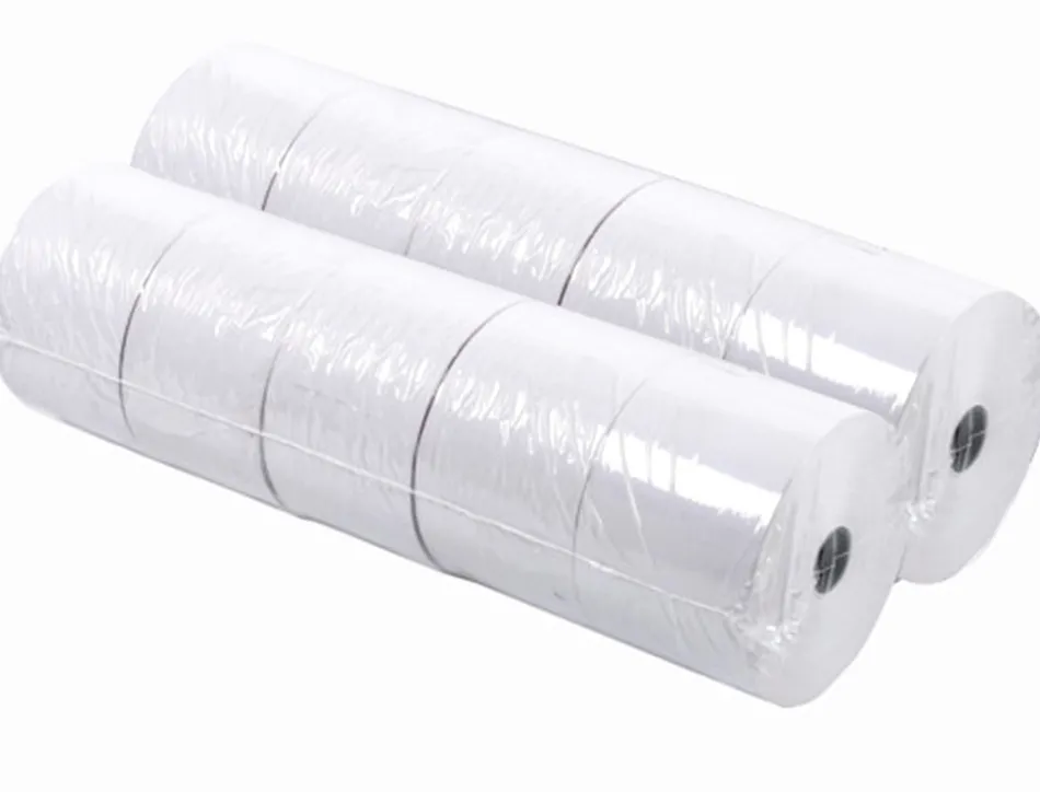 Bobine thermique q-connect 44mm largeur x 70mm diametre 55gr sans bisphenol a