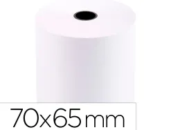 Bobine thermique q-connect 70 mm largeur x 65 mm diametre