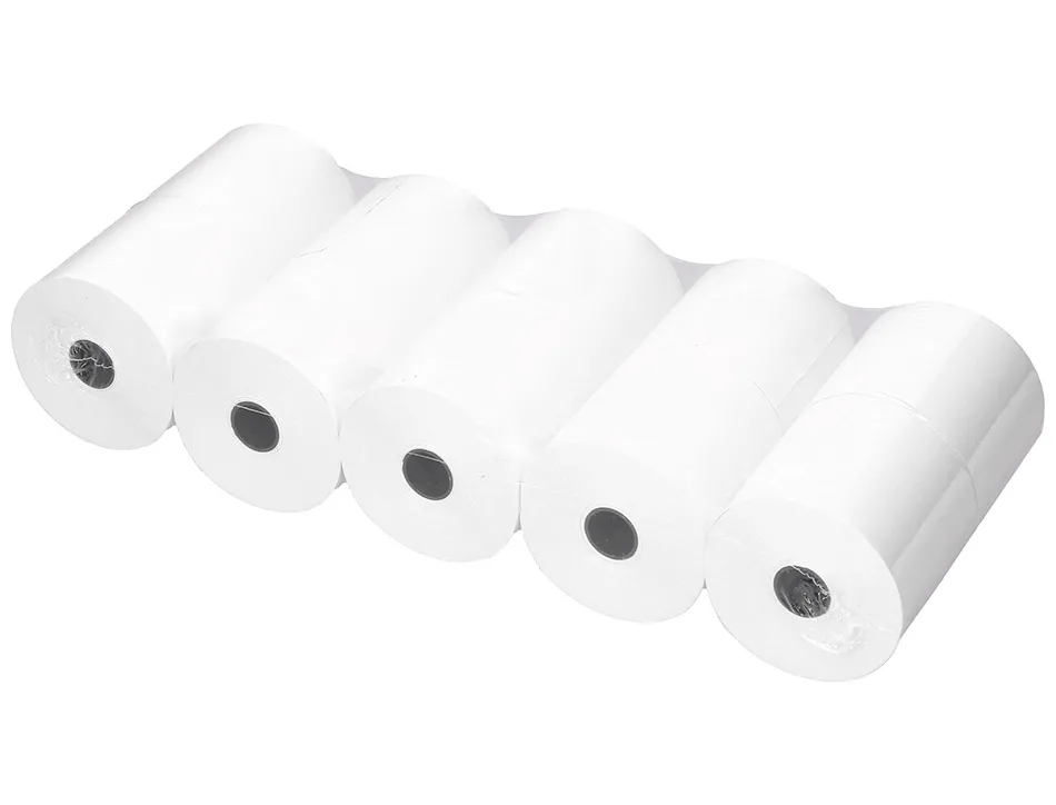 Bobine thermique q-connect 57mm largeur x 60mm diametre 70gr pour tpe sans bisphenol a