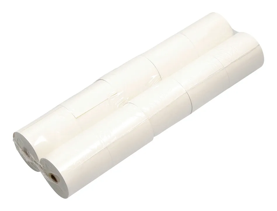 Bobine thermique q-connect 75 mm largeur x 65 mm diametre 2 feuilles