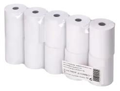 Bobine thermique q-connect 80mm largeur x 60mm diametre 70gr pour tpe sans bisphenol a